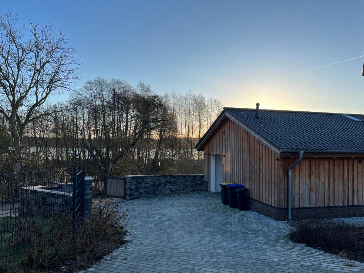 Ferienhaus Auszeit Mit Sauna Schwarz Ngoại thất bức ảnh