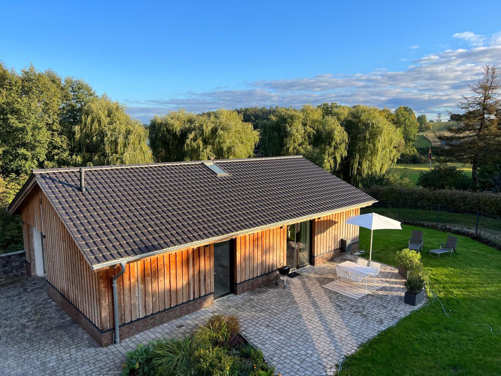 Ferienhaus Auszeit Mit Sauna Schwarz Ngoại thất bức ảnh
